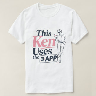 アプリを使います Tシャツ
