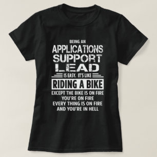 アプリケーションのサポートリード Tシャツ