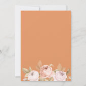 アプリコエレガントット牡丹結婚式招待状 招待状 (裏面)