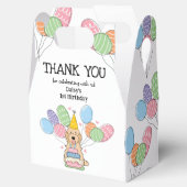 アプリコックパプカバプー誕生日サンキュー フェイバーボックス (オープン)