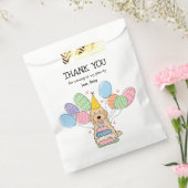 アプリコックパプカバプー誕生日パーティー フェイバーバッグ (封をした状態)