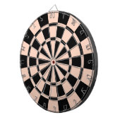 アプリコットとブラック ダーツボード (正面右)