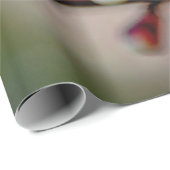 アプリコットの花のフローラ日本の組成物 ラッピングペーパー (ロールコーナー)