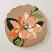 アプリコットアザレアオンタン ラウンドクッション (裏面)