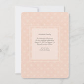 アプリコットアーチフォトセーブ・ザ・デート案内 案内状 (裏面)