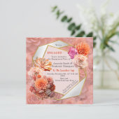 アプリコットクラッシュカラー2024 （多肉株） サンキューカード (スタンド正面)