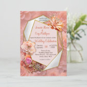 アプリコットクラッシュカラー2024 (多肉株) 招待状 (スタンド正面)