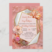 アプリコットクラッシュカラー2024 (多肉株) 招待状 (正面/裏面)