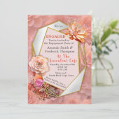 アプリコットクラッシュカラー2024 （多肉株） 招待状 (スタンド正面)