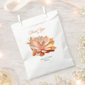 アプリコットクラッシュ多肉色 フェイバーバッグ (クリップ留めされた状態)