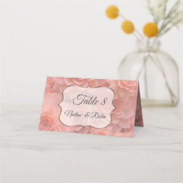 アプリコットクラッシュ多肉色 プレイスカード