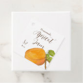 アプリコットジャムホームメイドキャニングジャーつるラベル フェイバータグ (インサイチュ)