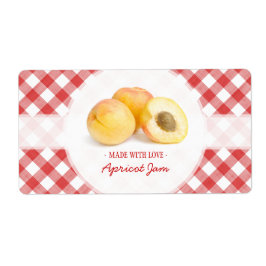 アプリコットジャムラベル ラベル