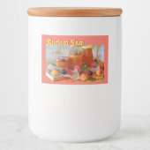 アプリコットジャムjarラベル フードラベル (正面)