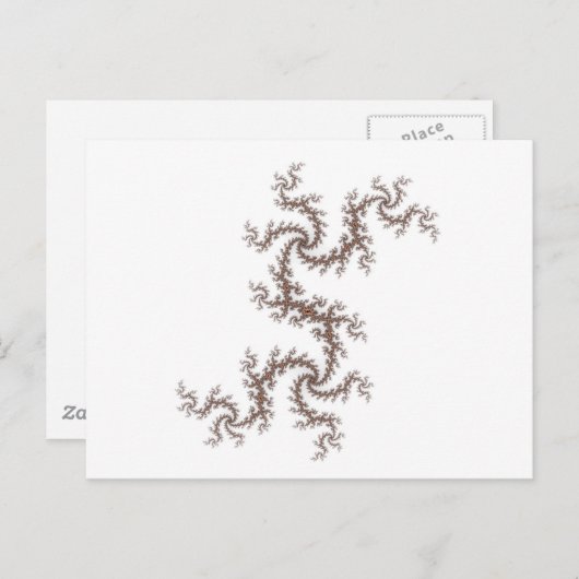 アプリコットツイストジュリアポストカード ポストカード (正面/裏面)