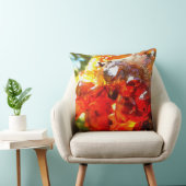 アプリコットツリーリーク樹脂抽象芸術抽象芸術ペイント クッション (椅子)