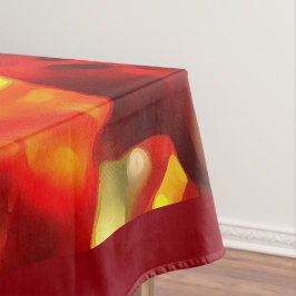 アプリコットツリーリーク樹脂抽象芸術抽象芸術ペイント テーブルクロス