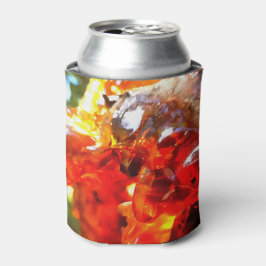 アプリコットツリーリーク樹脂抽象芸術抽象芸術ペイント 缶クーラー