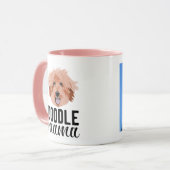 アプリコットドゥードルマカスタムマ写真 マグカップ (正面左)