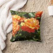 アプリコットバラ クッション (ブランケット)