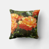 アプリコットバラ クッション (裏面)