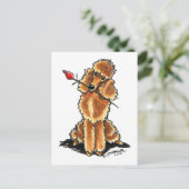 アプリコットプードルスウィートアールヴァレンティネス シーズンポストカード (スタンド正面)