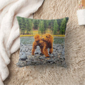 アプリコットプードル – カスタマイズ可能なギフト クッション (ブランケット)