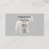 アプリコットプードル 名刺 (正面)