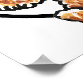 アプリコットミニチュアプードルダム ポスター (角)