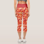 アプリコットラバカモフラージカプリーレギンス カプリレギンス (裏面)