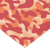 アプリコットラバカモフラージュ ロングテーブルランナー (コーナー)