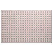 アプリコット柄の抽象フラワー ファブリック (ヤード)