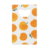 アプリコット水彩白地ヴィンテージ クレジットカード栓抜き (裏面)