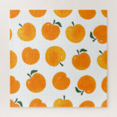 アプリコット水彩白地ヴィンテージ ジグソーパズル (縦)