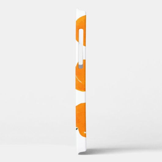 アプリコット水彩白地ヴィンテージ Case-Mate iPhoneケース (裏面 / 左)