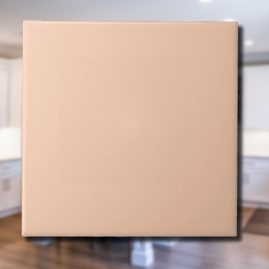 アプリコット無地の色 |クラシック |エレガント | タイル