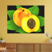 アプリコット キャンバスプリント (インサイチュ (リビング))