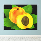 アプリコット キャンバスプリント (インサイチュ (ウッドフロア))