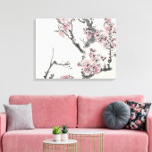 アプリコット キャンバスプリント (インサイチュ (リビング))