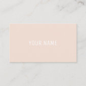 アプリコモダンットミニマリスト名刺 名刺 (正面)