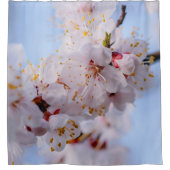 アプリコ日本のット花 シャワーカーテン (正面)