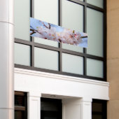 アプリコ日本のット花 横断幕 (ビルの外側)