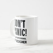 アプリデザイナー コーヒーマグカップ (正面左)