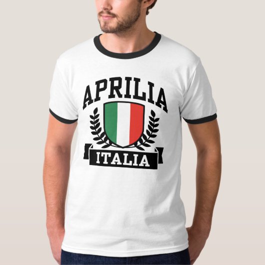 アプリリアイタリア Tシャツ (正面)
