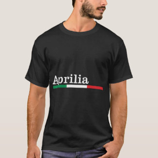 アプリリアシタニタリアナバンディエライタリアマグリエッタ Tシャツ