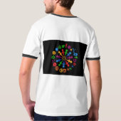 アプリロゴTシャツ Tシャツ (裏面フル)