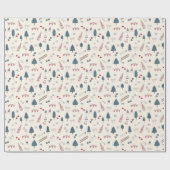 アプレスキーのラッピングペーパー 冬の贈り物 彼女のパーティー ラッピングペーパー (フラット)