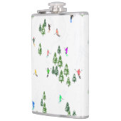 アプレースウィンタースキーヤー フラスク (左)