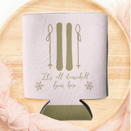 アプレーススキおもしろいー冬バチェロレッテ 缶クーラー