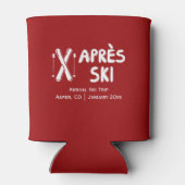 アプレーススキーアニュアルファミリーフレンドスキートリップクーラーボックス 缶クーラー (裏面)